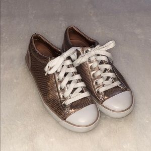 Sequin coach sneakers